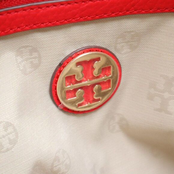 NWT Tory Burch Amanda Shoulder Hobo Bag Lobster - Picture 16 of 16